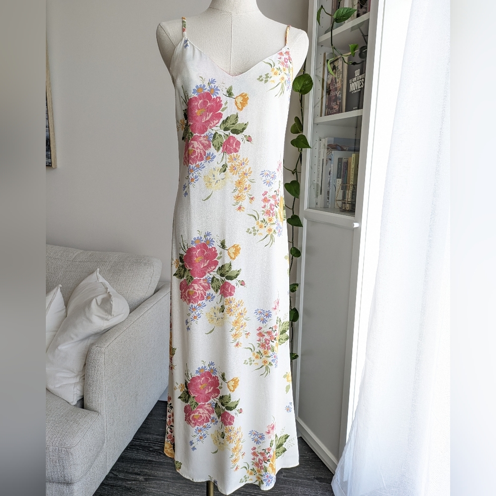 Reformation Boston Midi Dress Bouquet